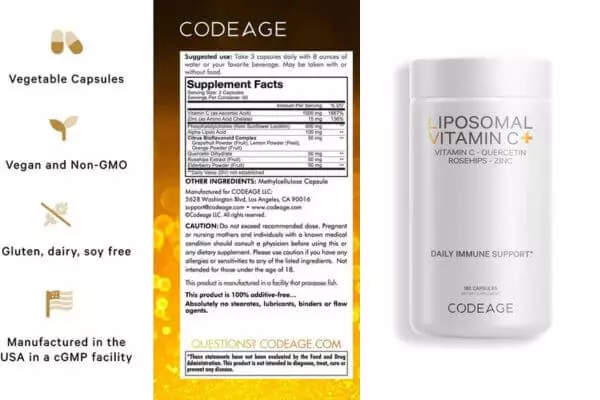 Codeage Liposomal Vitamin C