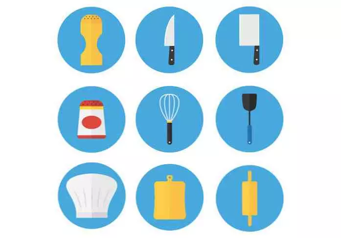 50 bộ biểu tượng nhà bếp, thực phẩm và nấu ăn tuyệt vời