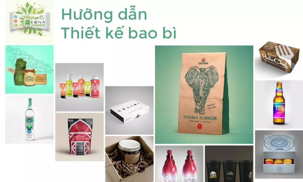 hướng dẫn thiết kế bao bì đẹp