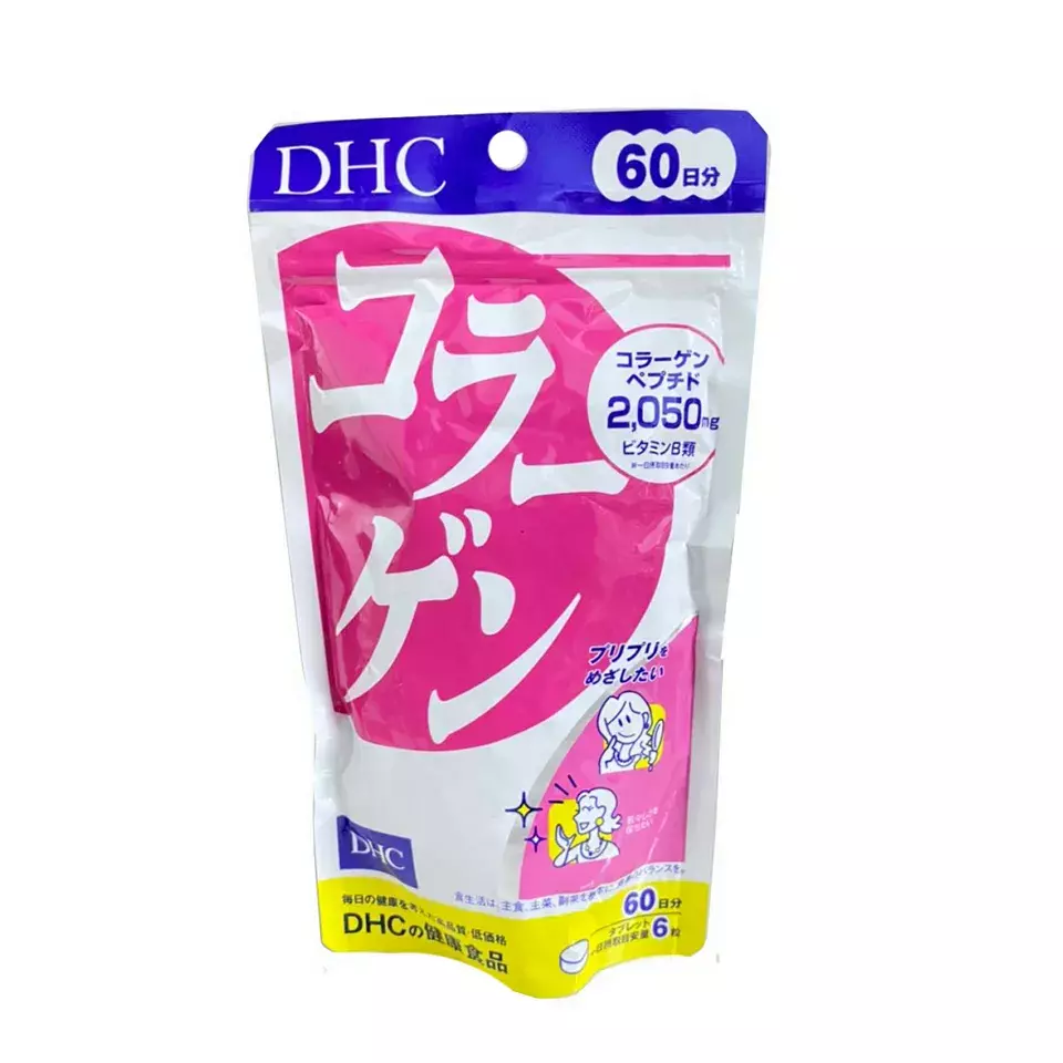 Viên uống DHC Collagen dạng viên của Nhật
